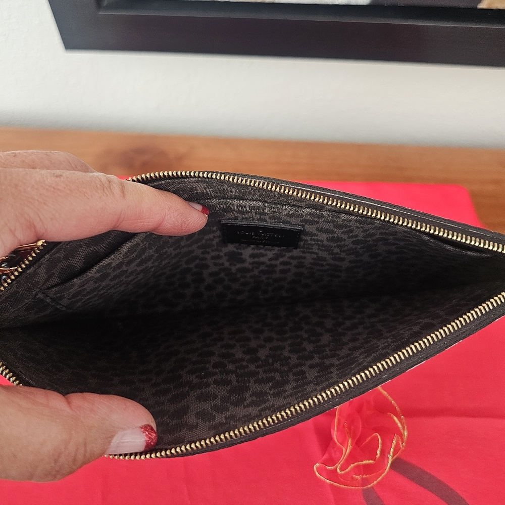 💯AUTHENTIC LOUIS VUITTON WILD AT HEARTS POUCH/CLUTCH/WRISTLET - Picture 5 of 6